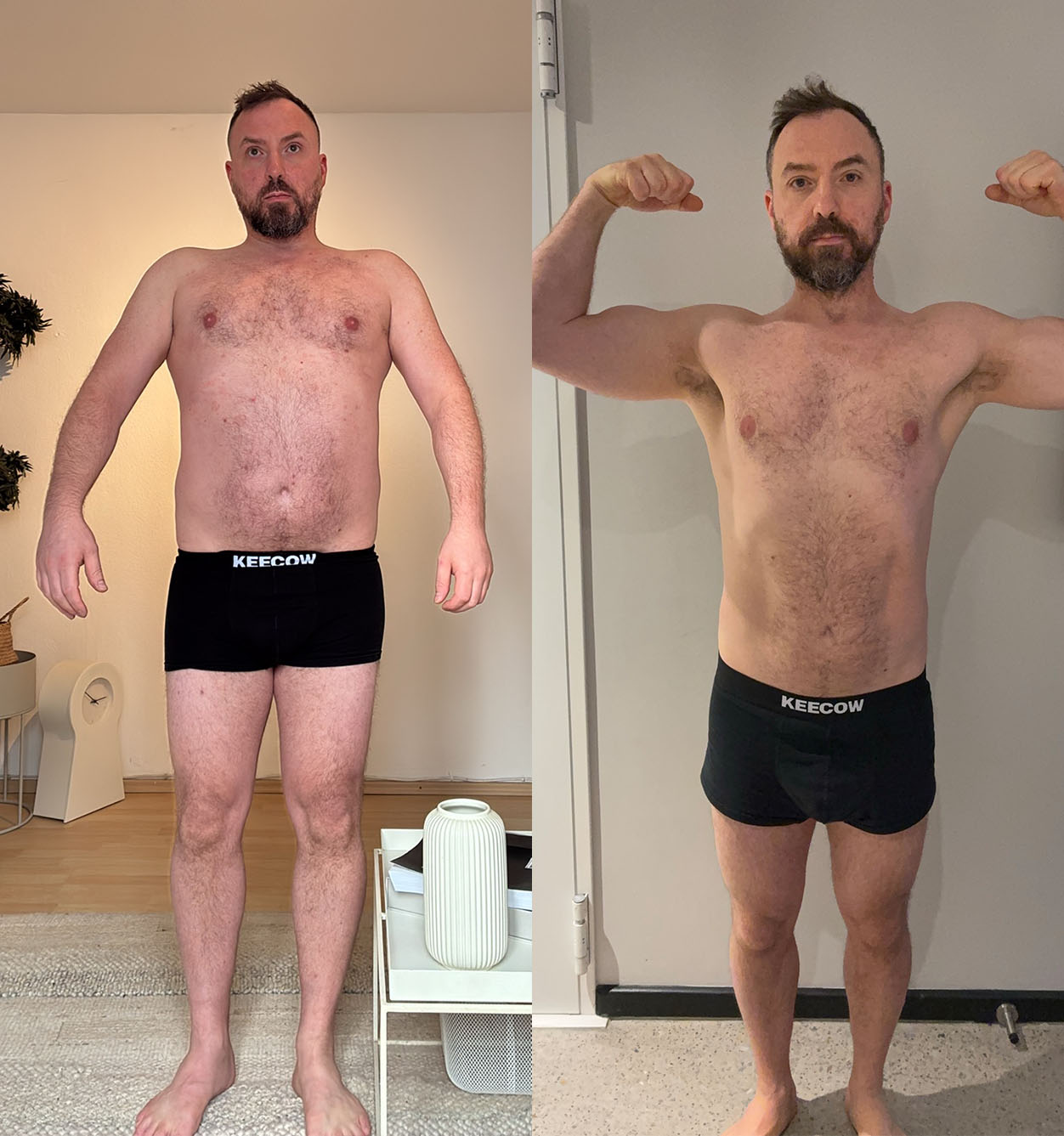 Vorher-Nachher Transformation Athlet 11
