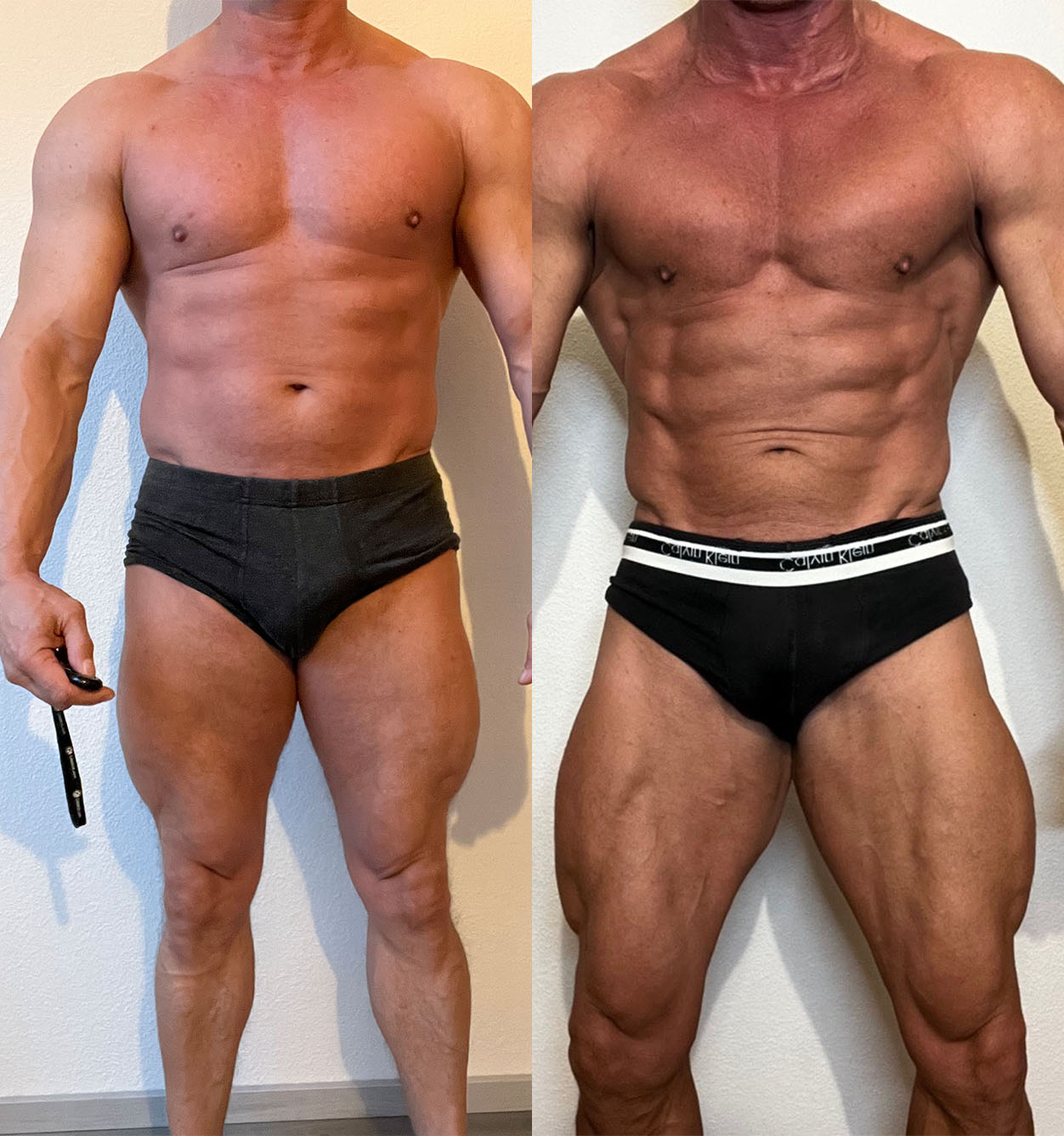 Vorher-Nachher Transformation Athlet 3