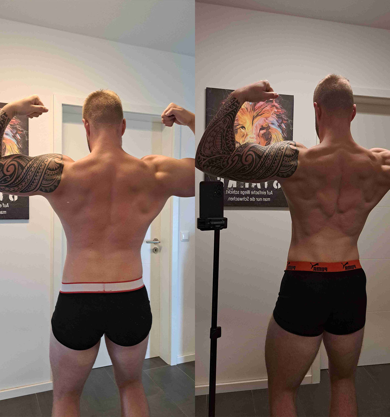 Vorher-Nachher Transformation Athlet 4