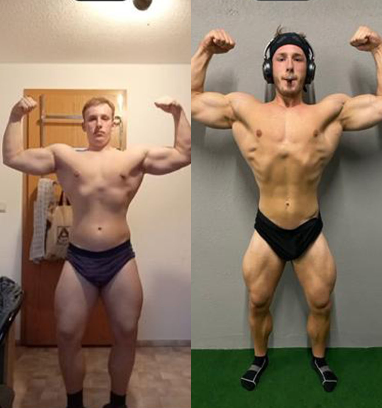 Vorher-Nachher Transformation Athlet 6